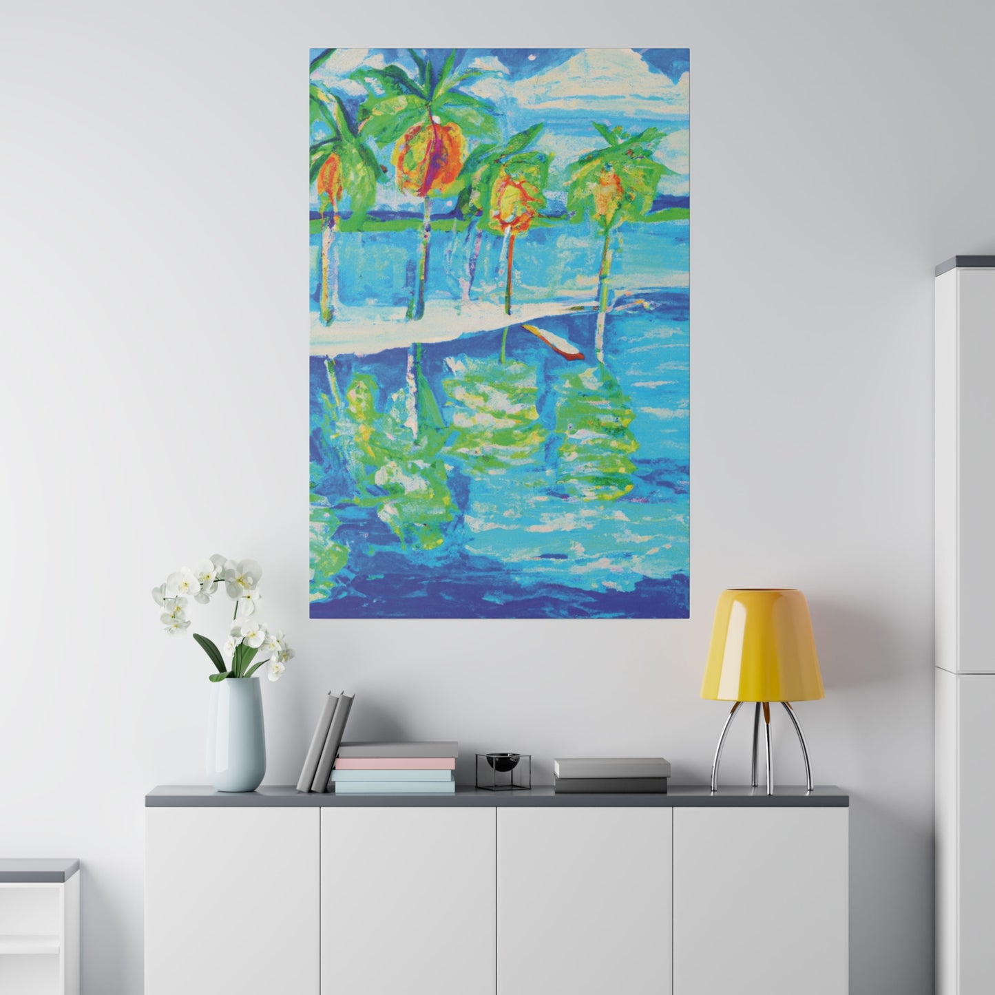 8103Q - Bahamas Ocean Painting Print | Bahamas | Ocean | Beach | Poster | Home Decor | Wall Art | Canvas