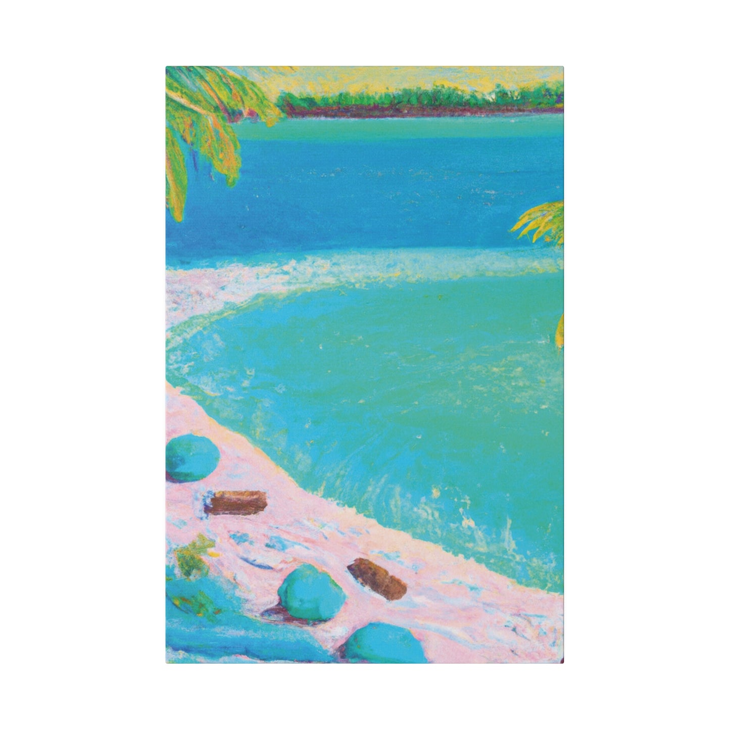 7342G - Bahamas Ocean Painting Print | Bahamas | Ocean | Beach | Poster | Home Decor | Wall Art | Canvas