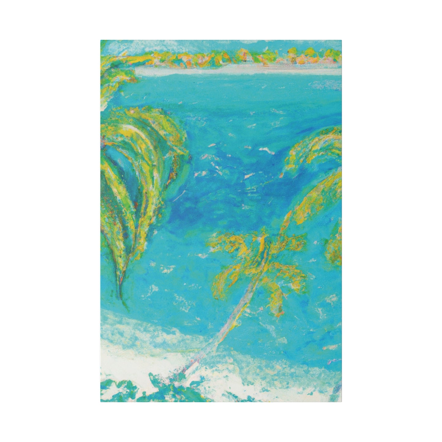 4342G - Bahamas Ocean Painting Print | Bahamas | Ocean | Beach | Poster | Home Decor | Wall Art | Canvas