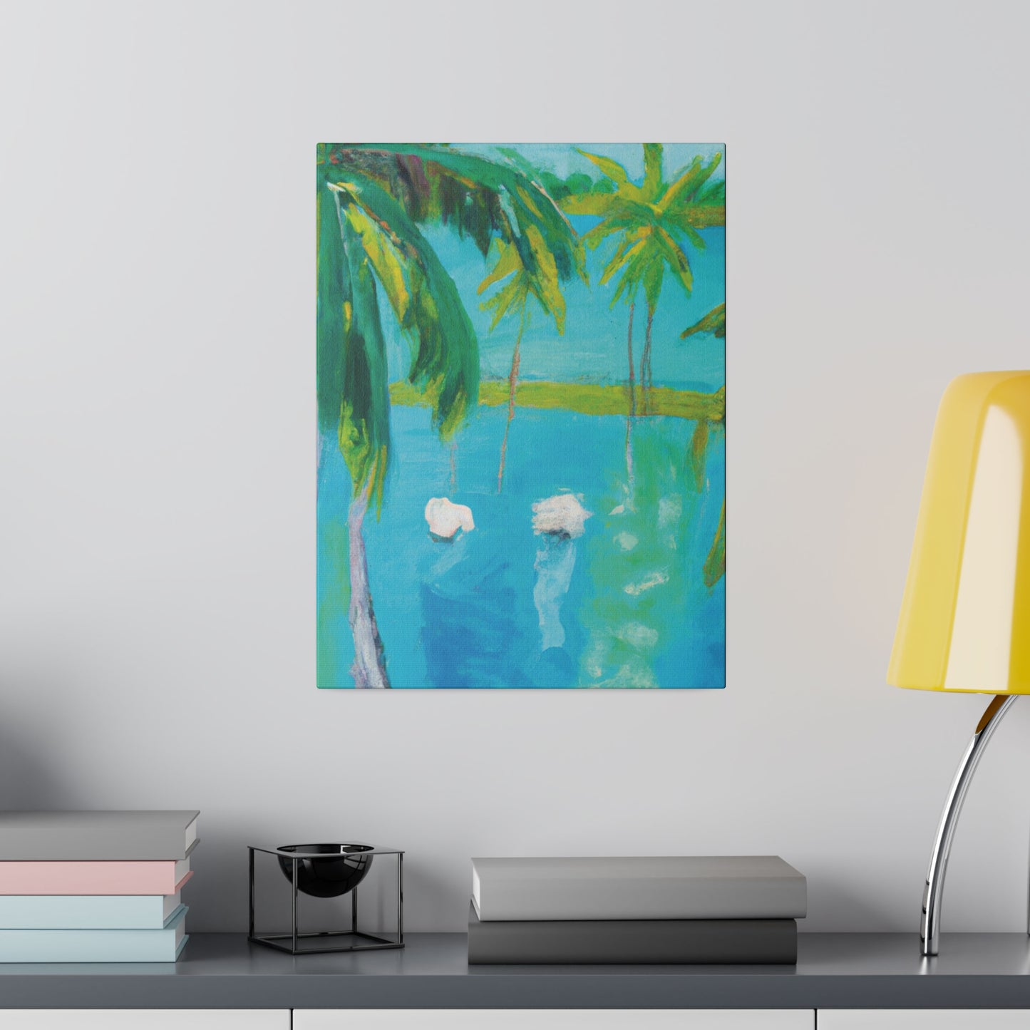 5643X - Bahamas Ocean Painting Print | Bahamas | Ocean | Beach | Poster | Home Decor | Wall Art | Canvas