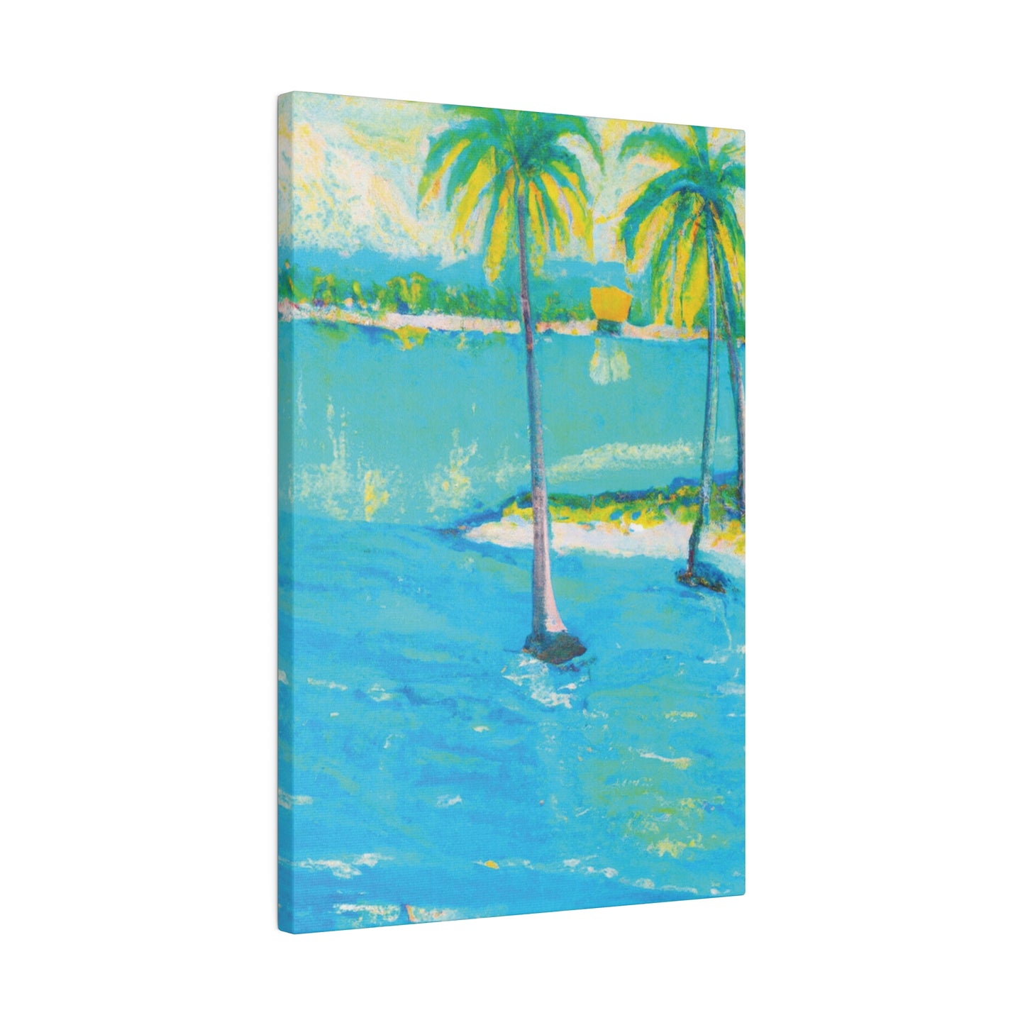 9652X - Bahamas Ocean Painting Print | Bahamas | Ocean | Beach | Poster | Home Decor | Wall Art | Canvas