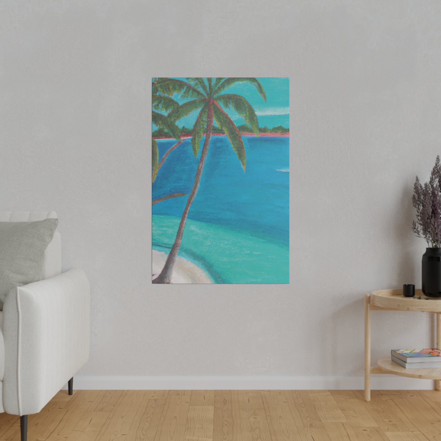 2976D - Bahamas Ocean Painting Print | Bahamas | Ocean | Beach | Poster | Home Decor | Wall Art | Canvas