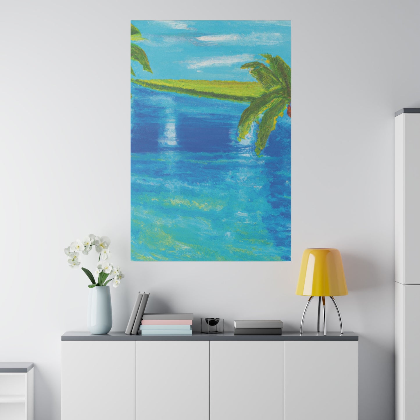 6359F - Bahamas Ocean Painting Print | Bahamas | Ocean | Beach | Poster | Home Decor | Wall Art | Canvas