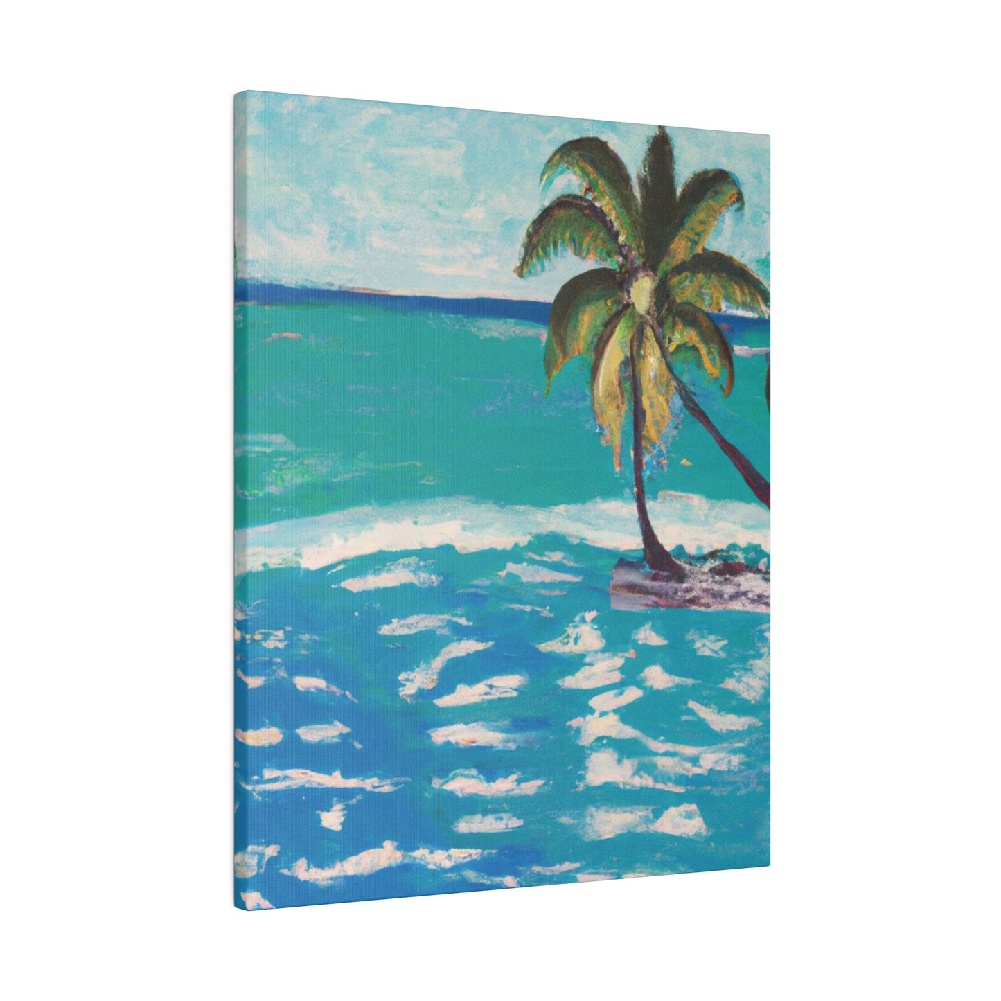 4081V - Bahamas Ocean Painting Print | Bahamas | Ocean | Beach | Poster | Home Decor | Wall Art | Canvas