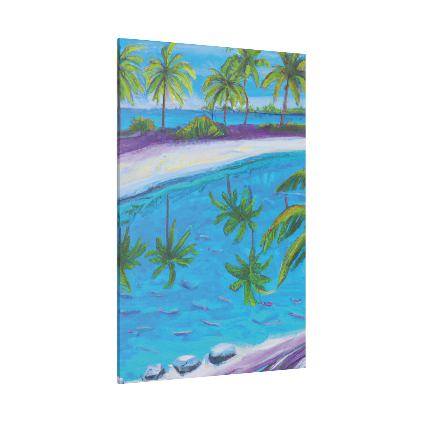 9138P - Bahamas Ocean Painting Print | Bahamas | Ocean | Beach | Poster | Home Decor | Wall Art | Canvas