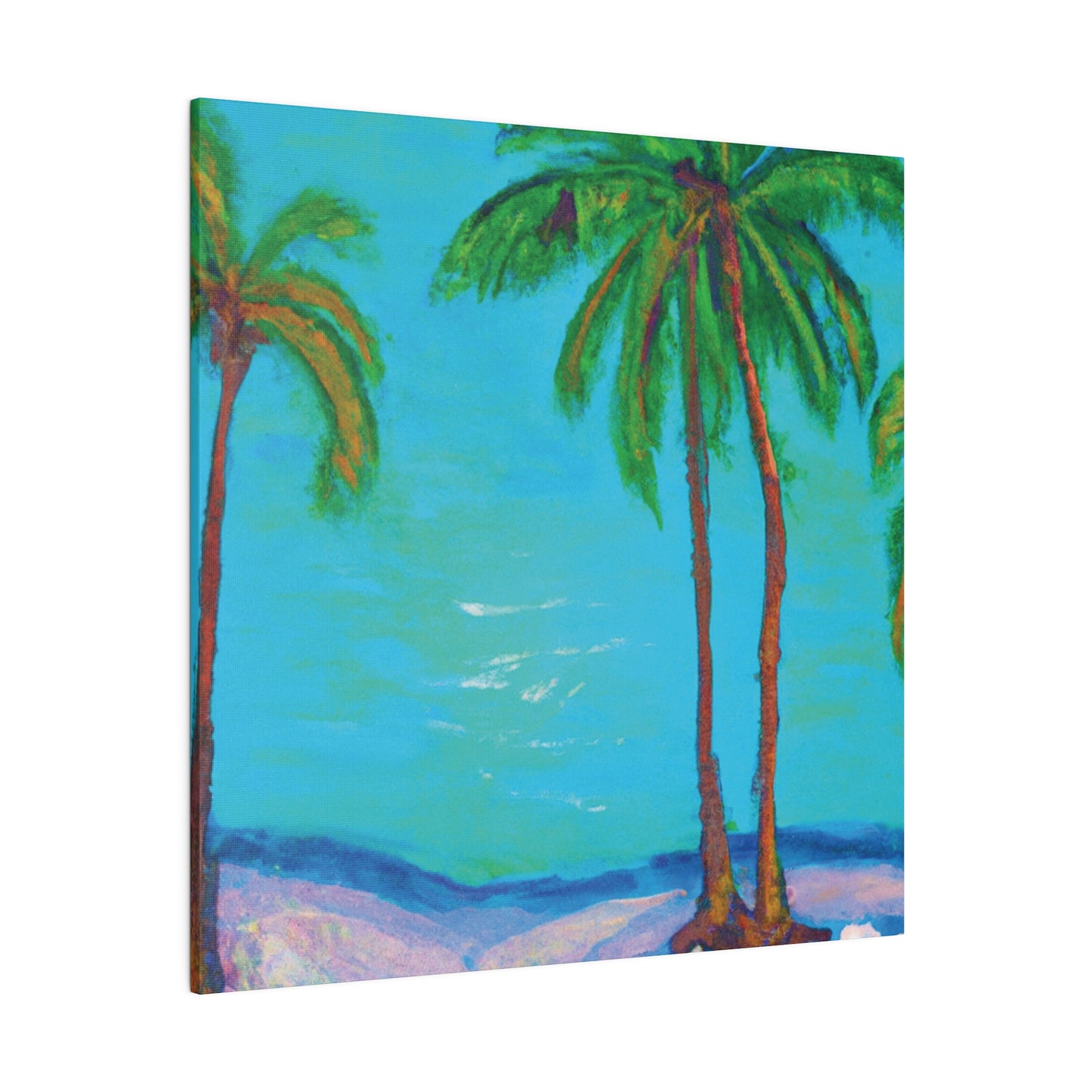 5029K - Bahamas Ocean Painting Print | Bahamas | Ocean | Beach | Poster | Home Decor | Wall Art | Canvas