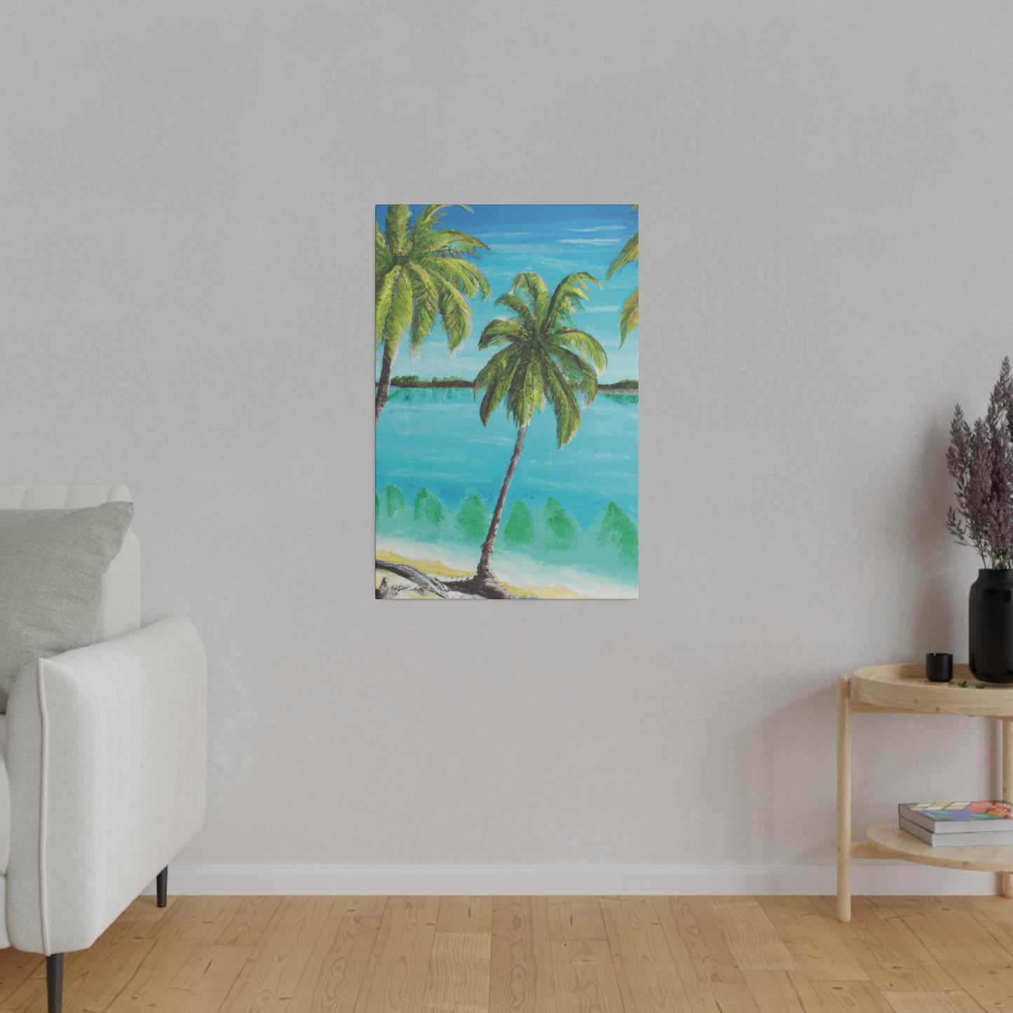 6598N - Bahamas Ocean Painting Print | Bahamas | Ocean | Beach | Poster | Home Decor | Wall Art | Canvas