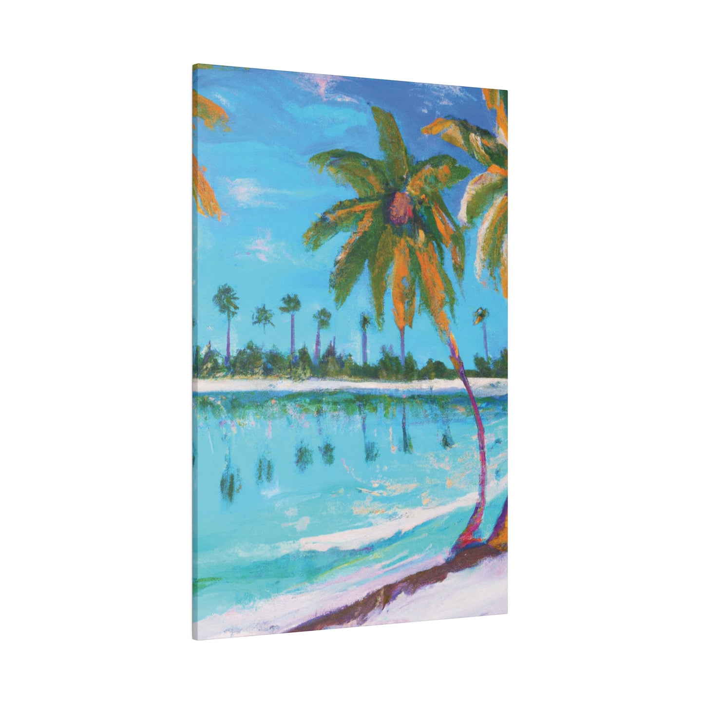 8723S - Bahamas Ocean Painting Print | Bahamas | Ocean | Beach | Poster | Home Decor | Wall Art | Canvas