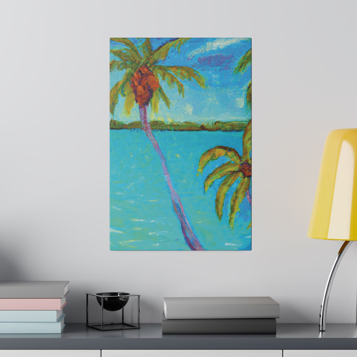 4676F - Bahamas Ocean Painting Print | Bahamas | Ocean | Beach | Poster | Home Decor | Wall Art | Canvas