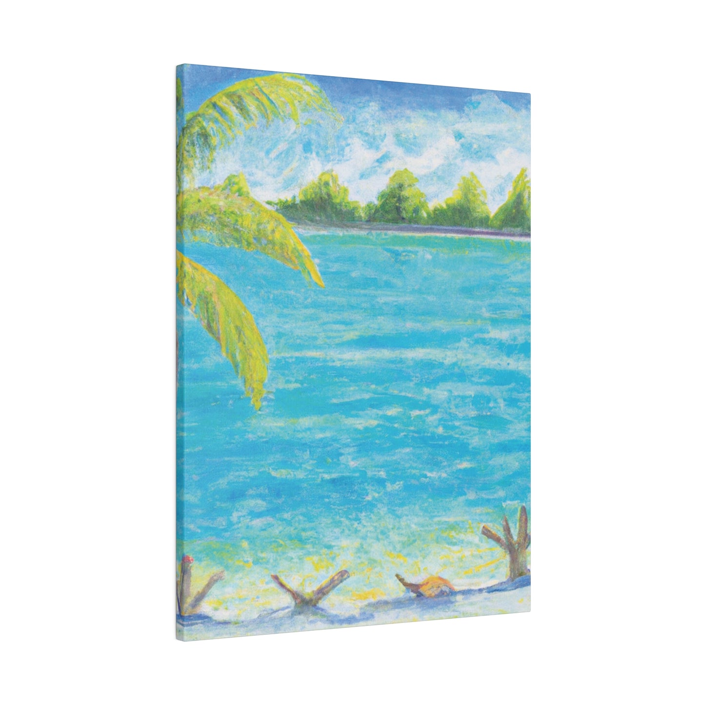 3007D - Bahamas Ocean Painting Print | Bahamas | Ocean | Beach | Poster | Home Decor | Wall Art | Canvas