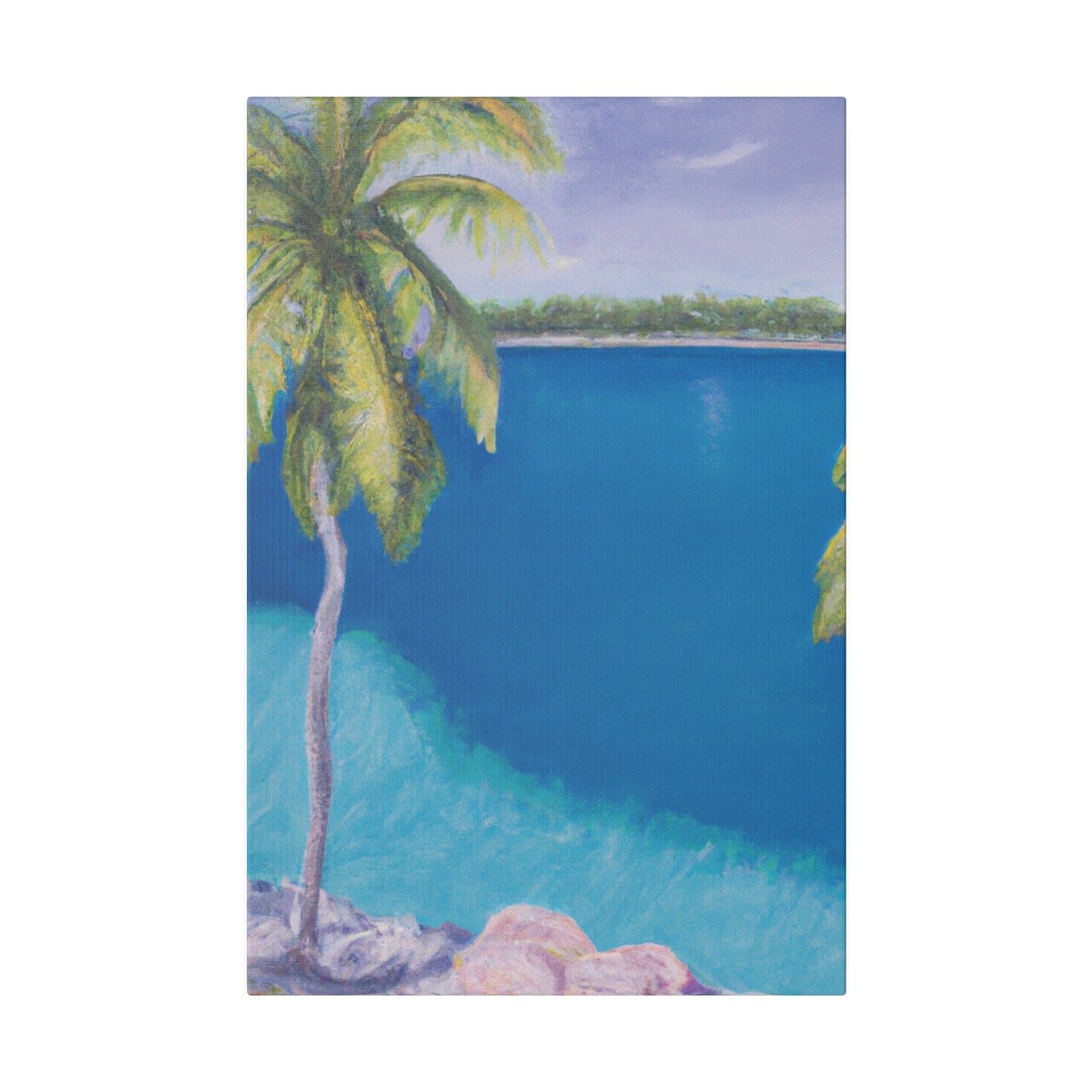 8739X - Bahamas Ocean Painting Print | Bahamas | Ocean | Beach | Poster | Home Decor | Wall Art | Canvas