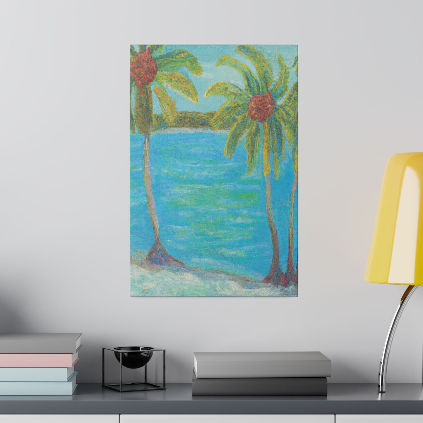 3357G - Bahamas Ocean Painting Print | Bahamas | Ocean | Beach | Poster | Home Decor | Wall Art | Canvas