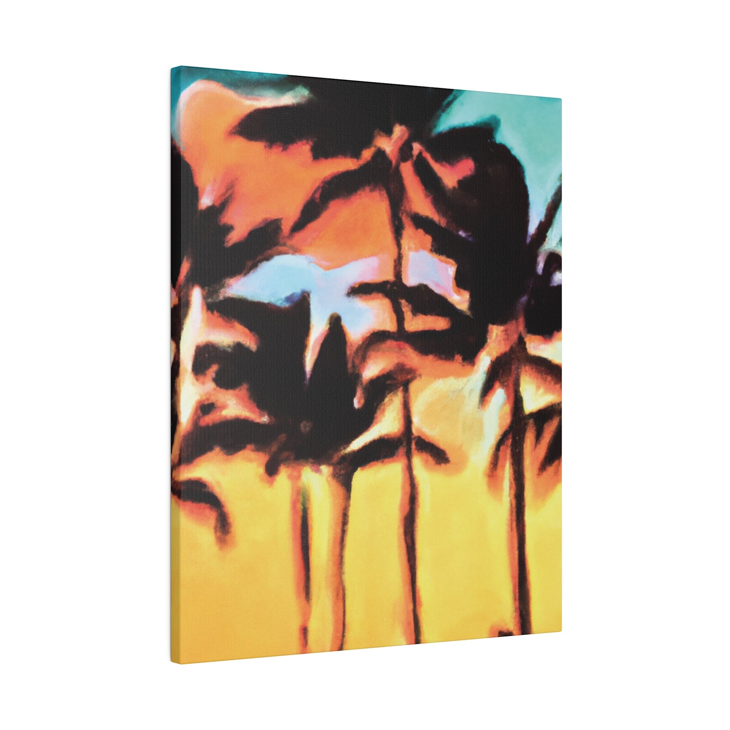 6306Z - Miami Beach Sunset Painting Print | Miami | Beach | Sunset | Poster | Home Decor | Wall Art | Canvas