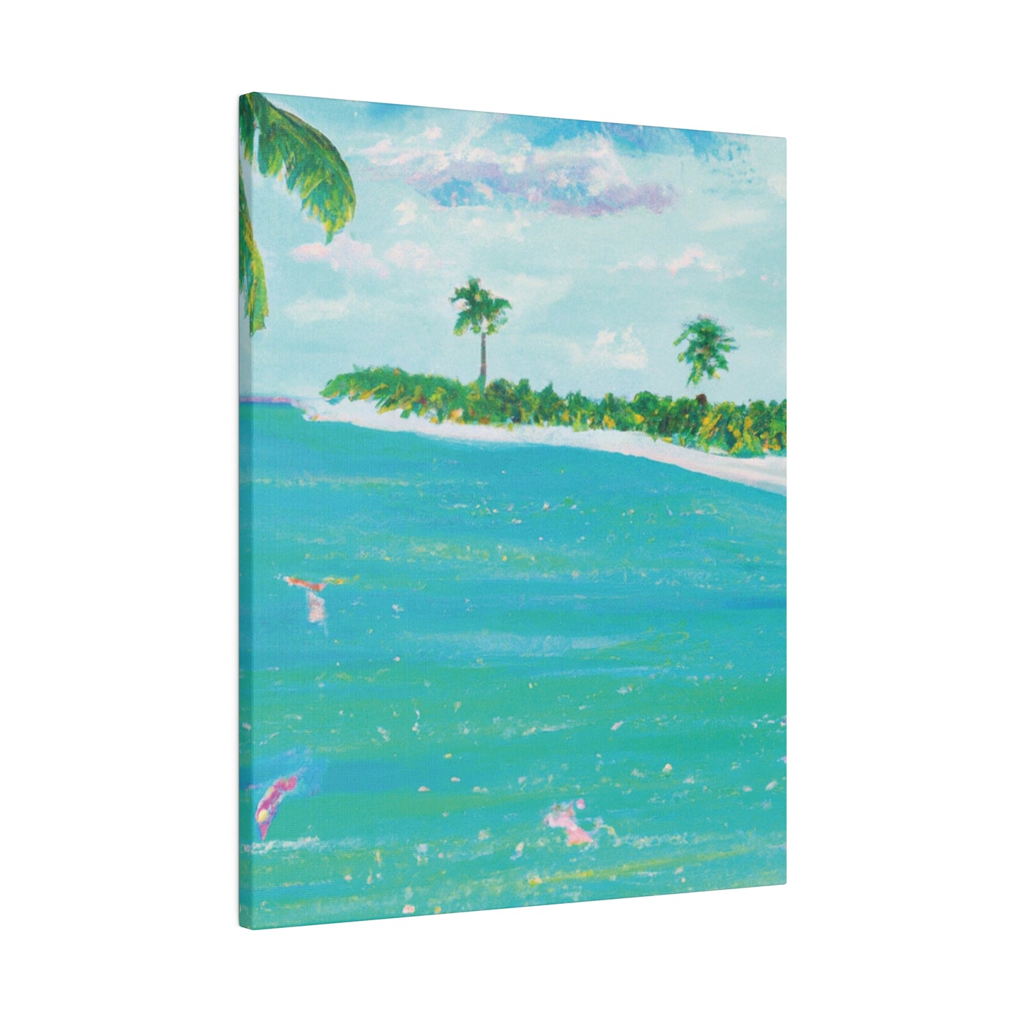 6576D - Bahamas Ocean Painting Print | Bahamas | Ocean | Beach | Poster | Home Decor | Wall Art | Canvas