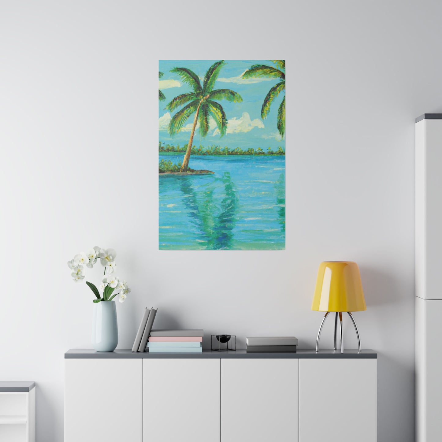 8276T - Bahamas Ocean Painting Print | Bahamas | Ocean | Beach | Poster | Home Decor | Wall Art | Canvas