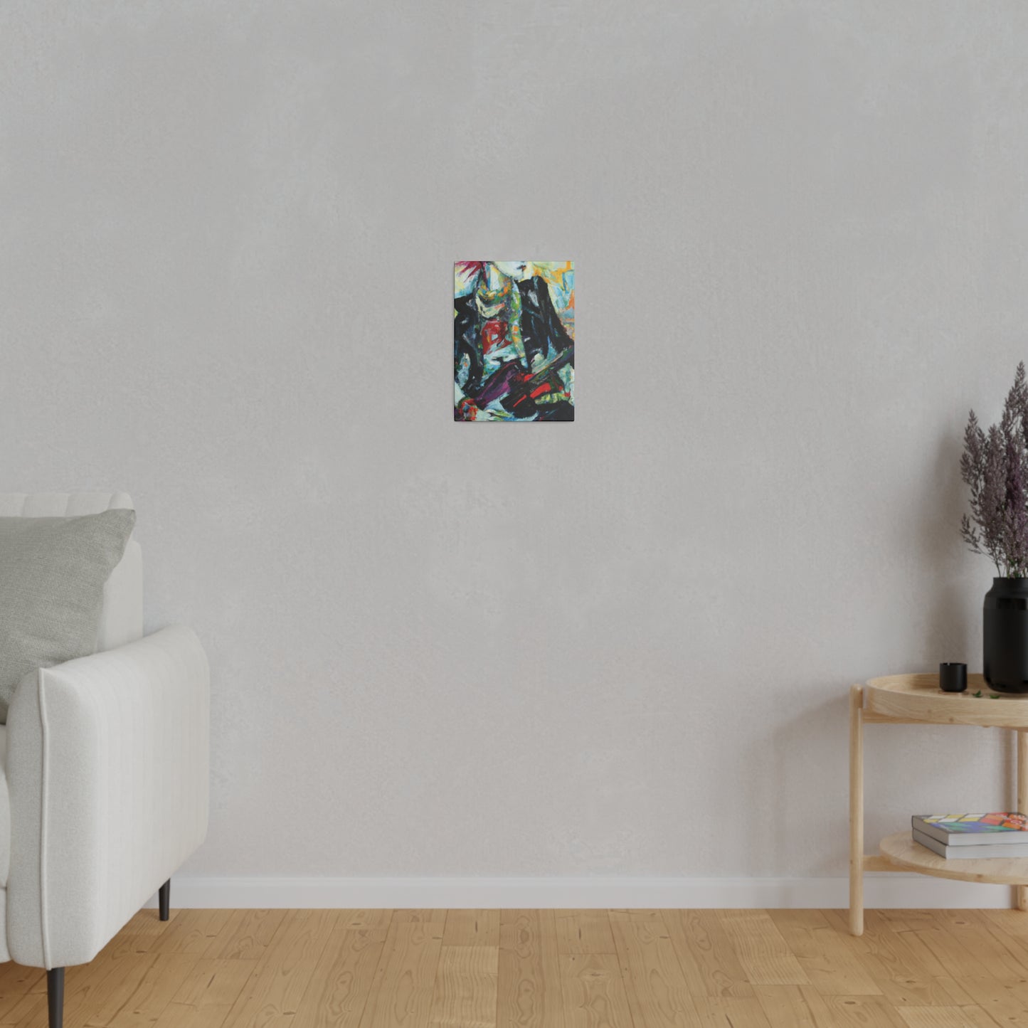 8915H - Rockstar Oil Painting Style Print | Poster | Home Decor | Wall Art | Music Art | Canvas