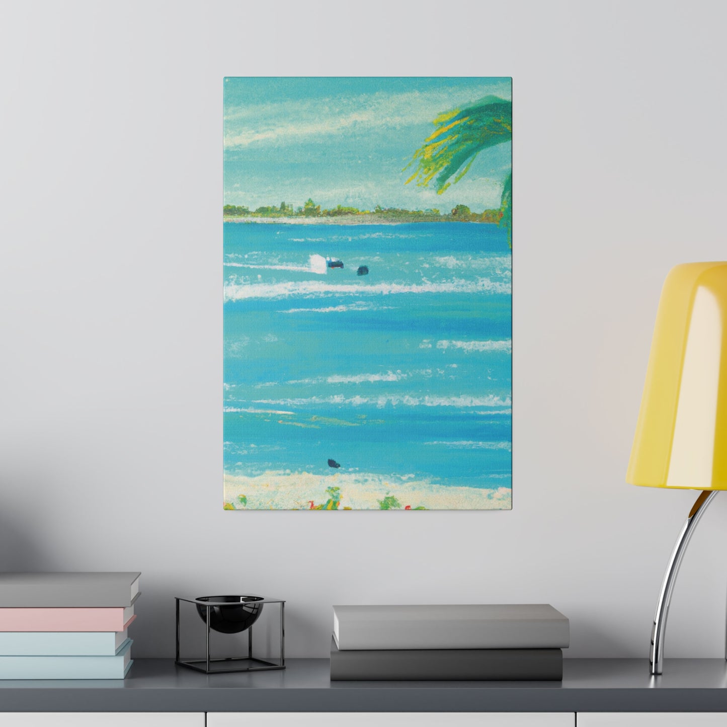 4282E - Bahamas Ocean Painting Print | Bahamas | Ocean | Beach | Poster | Home Decor | Wall Art | Canvas