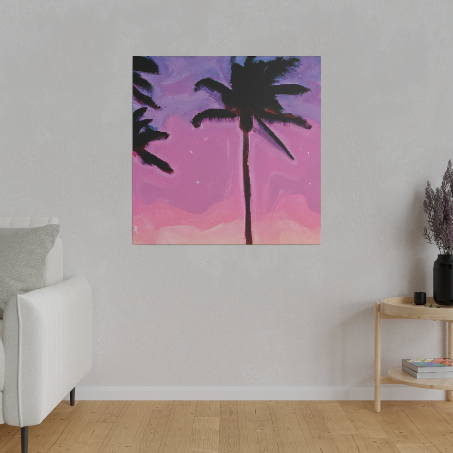 7801Y - Miami Beach Sunset Painting Print | Miami | Beach | Sunset | Poster | Home Decor | Wall Art | Canvas