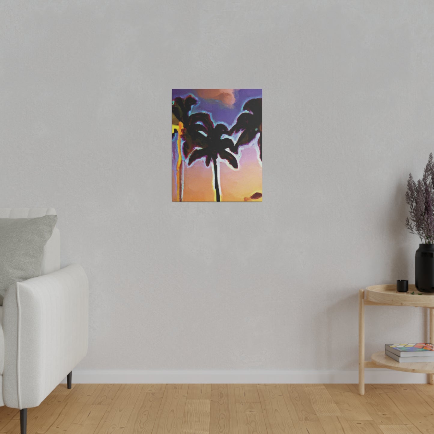 9603V - Miami Beach Sunset Painting Print | Miami | Beach | Sunset | Poster | Home Decor | Wall Art | Canvas