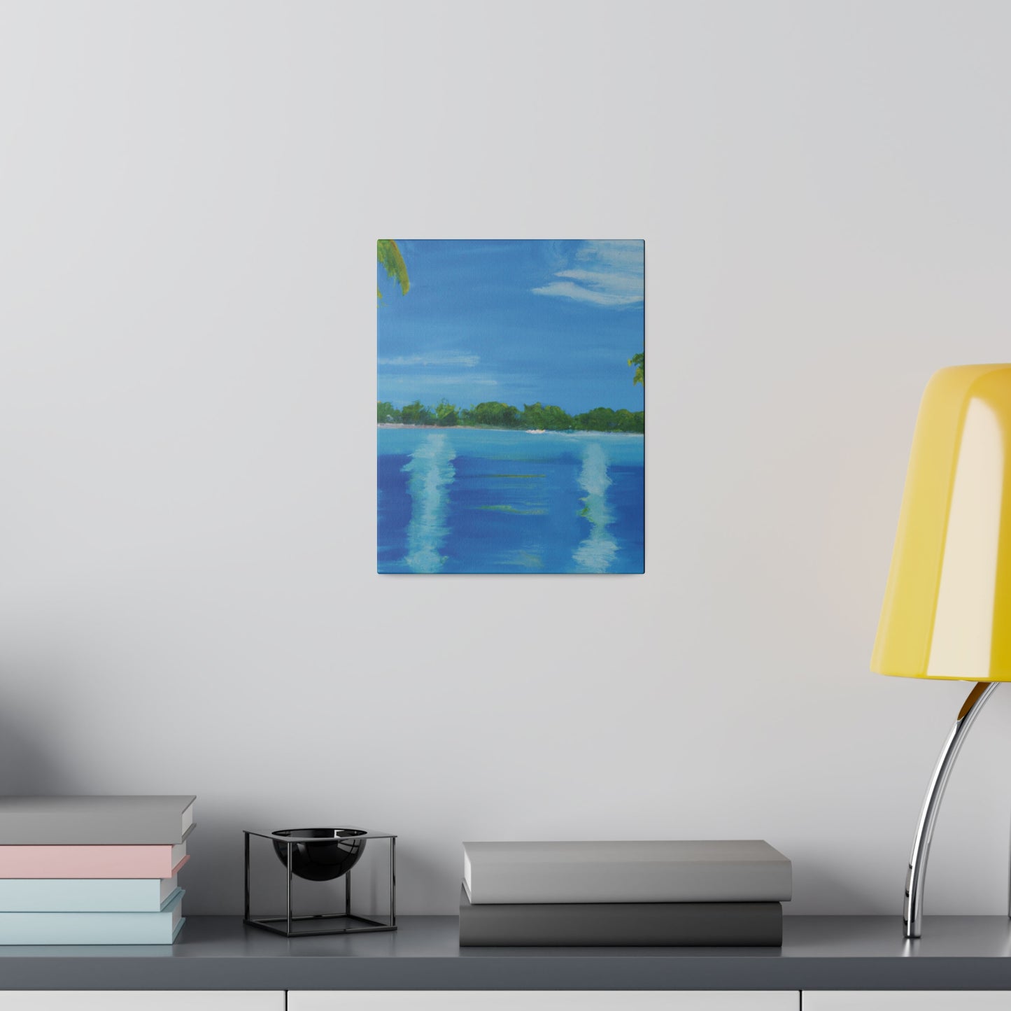 6876O - Bahamas Ocean Painting Print | Bahamas | Ocean | Beach | Poster | Home Decor | Wall Art | Canvas