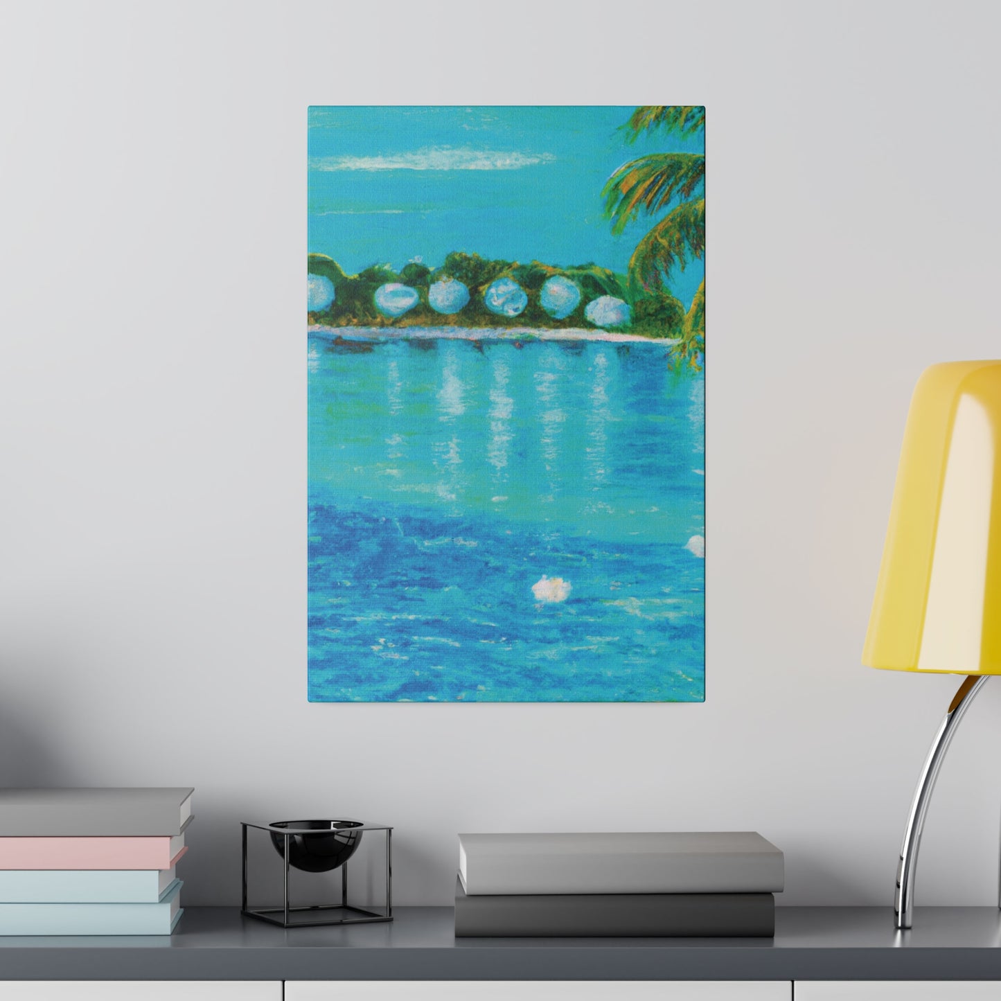 912X - Bahamas Ocean Painting Print | Bahamas | Ocean | Beach | Poster | Home Decor | Wall Art | Canvas