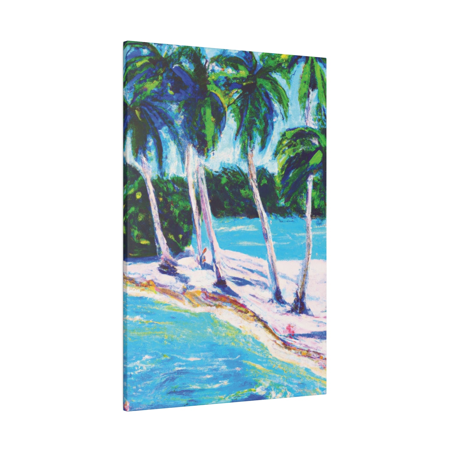 4567L - Bahamas Ocean Painting Print | Bahamas | Ocean | Beach | Poster | Home Decor | Wall Art | Canvas