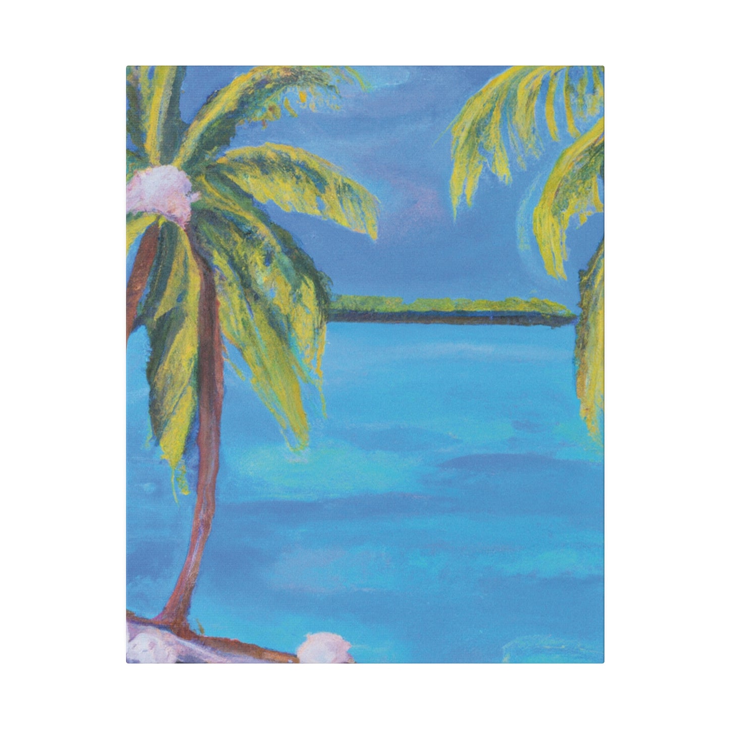 8164W - Bahamas Ocean Painting Print | Bahamas | Ocean | Beach | Poster | Home Decor | Wall Art | Canvas