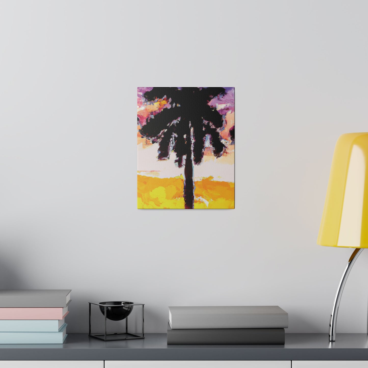 6392A - Miami Beach Sunset Painting Print | Miami | Beach | Sunset | Poster | Home Decor | Wall Art | Canvas