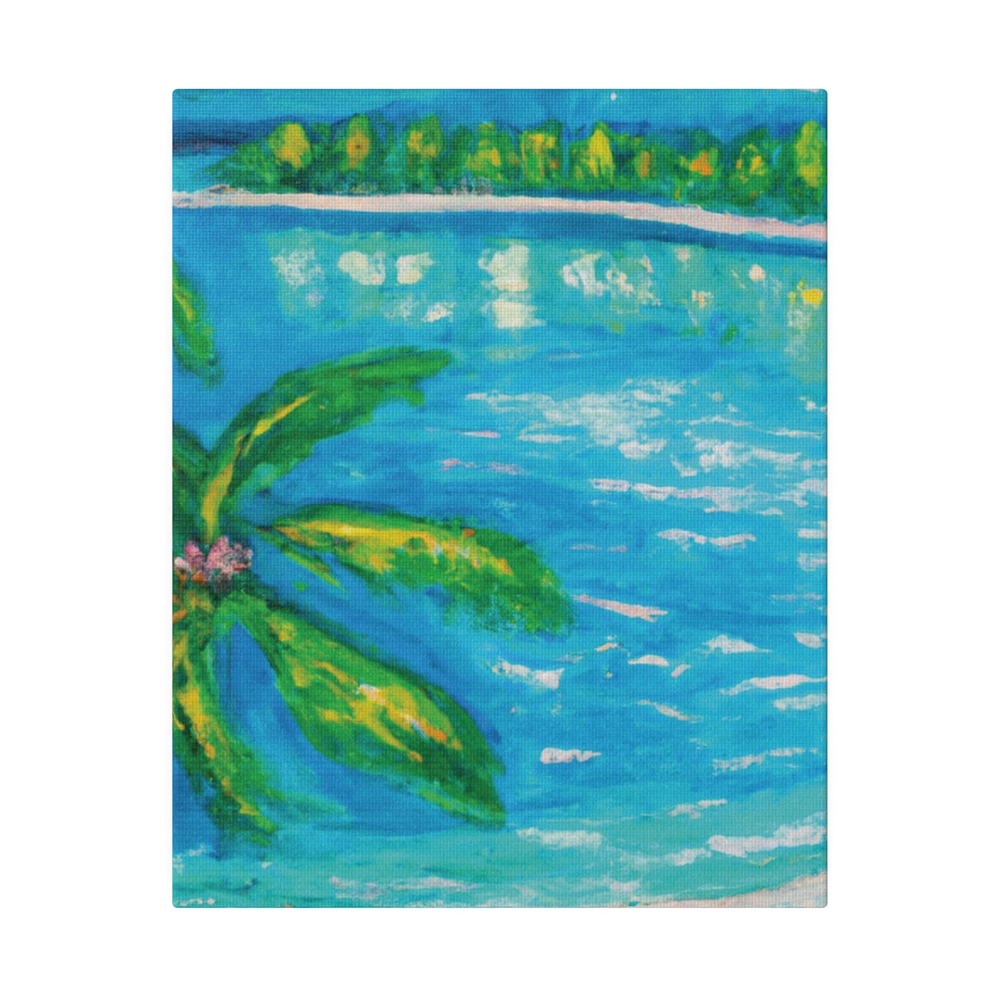 8776T - Bahamas Ocean Painting Print | Bahamas | Ocean | Beach | Poster | Home Decor | Wall Art | Canvas