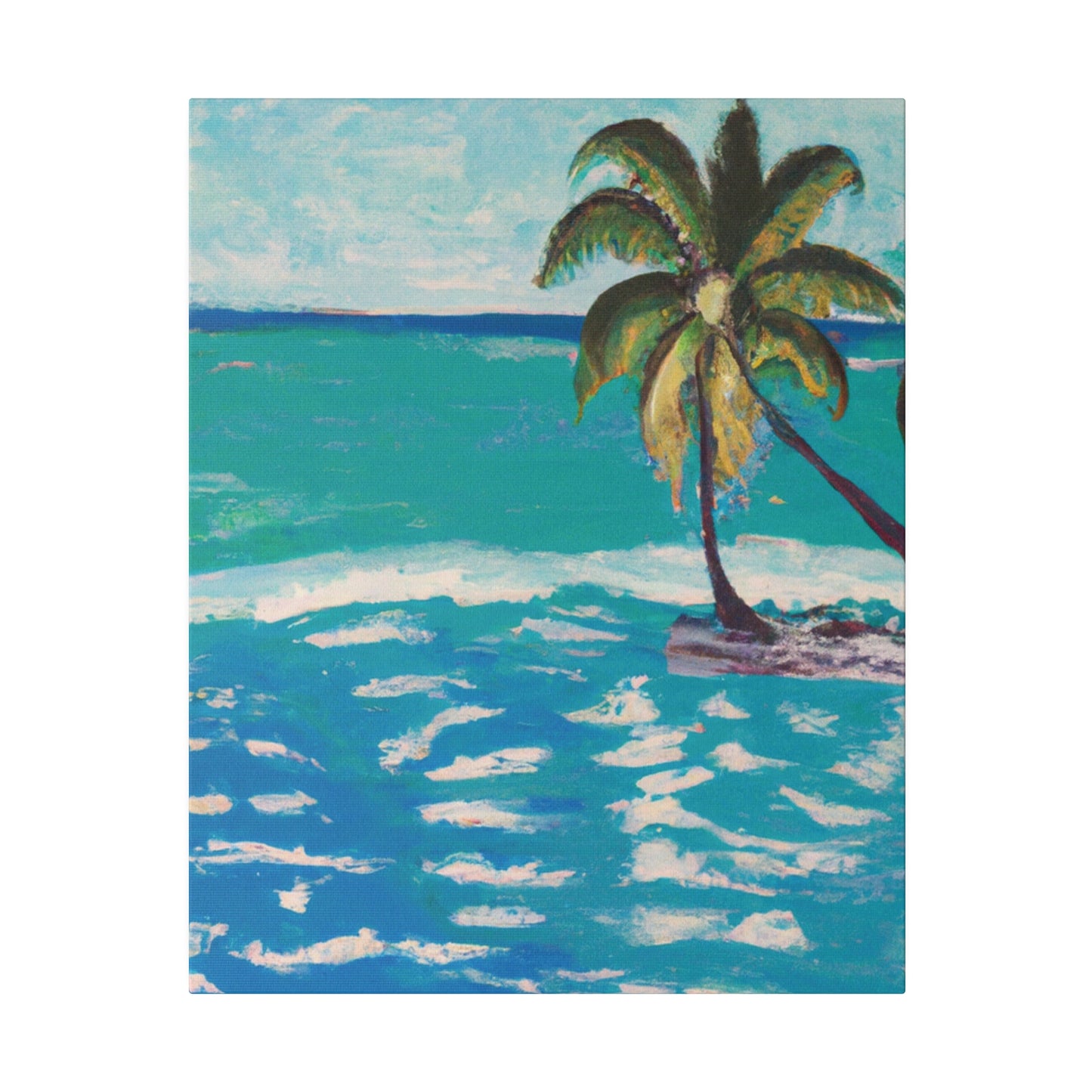 4081V - Bahamas Ocean Painting Print | Bahamas | Ocean | Beach | Poster | Home Decor | Wall Art | Canvas