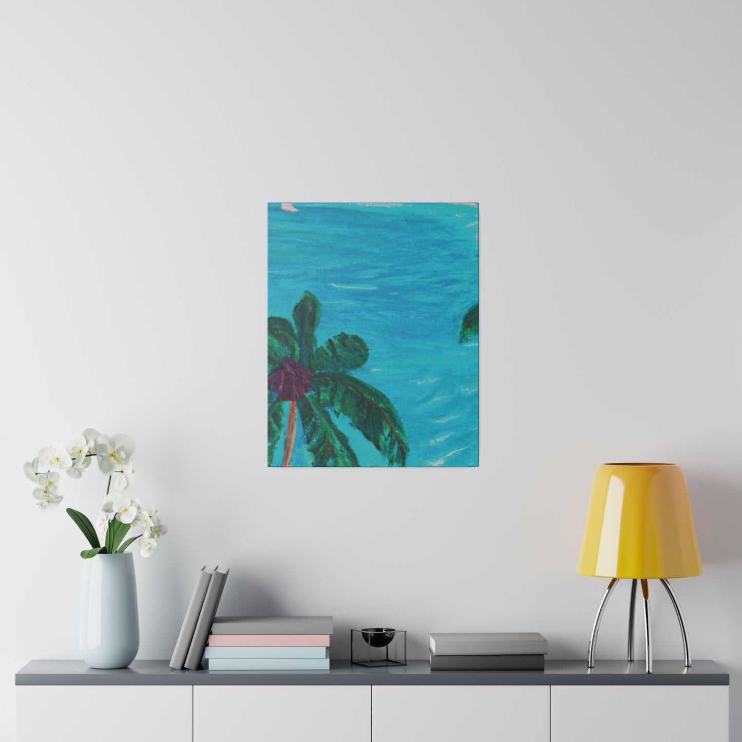 8319W - Bahamas Ocean Painting Print | Bahamas | Ocean | Beach | Poster | Home Decor | Wall Art | Canvas