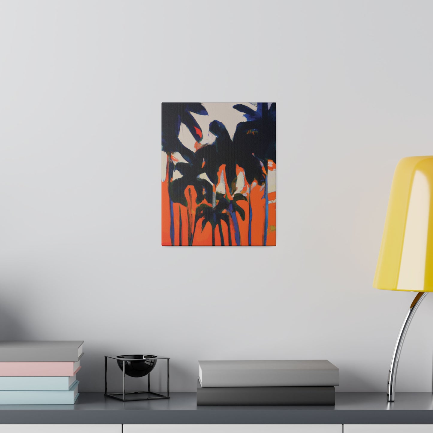 7345M - Miami Beach Sunset Painting Print | Miami | Beach | Sunset | Poster | Home Decor | Wall Art | Canvas