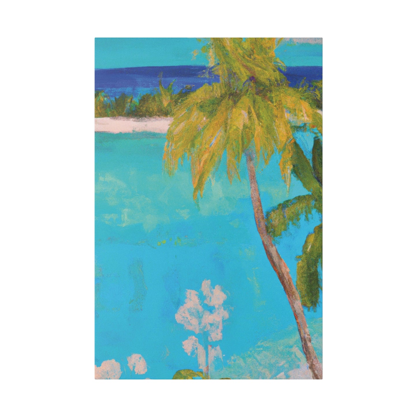 6128E - Bahamas Ocean Painting Print | Bahamas | Ocean | Beach | Poster | Home Decor | Wall Art | Canvas