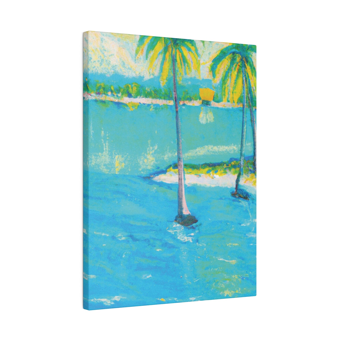 9652X - Bahamas Ocean Painting Print | Bahamas | Ocean | Beach | Poster | Home Decor | Wall Art | Canvas