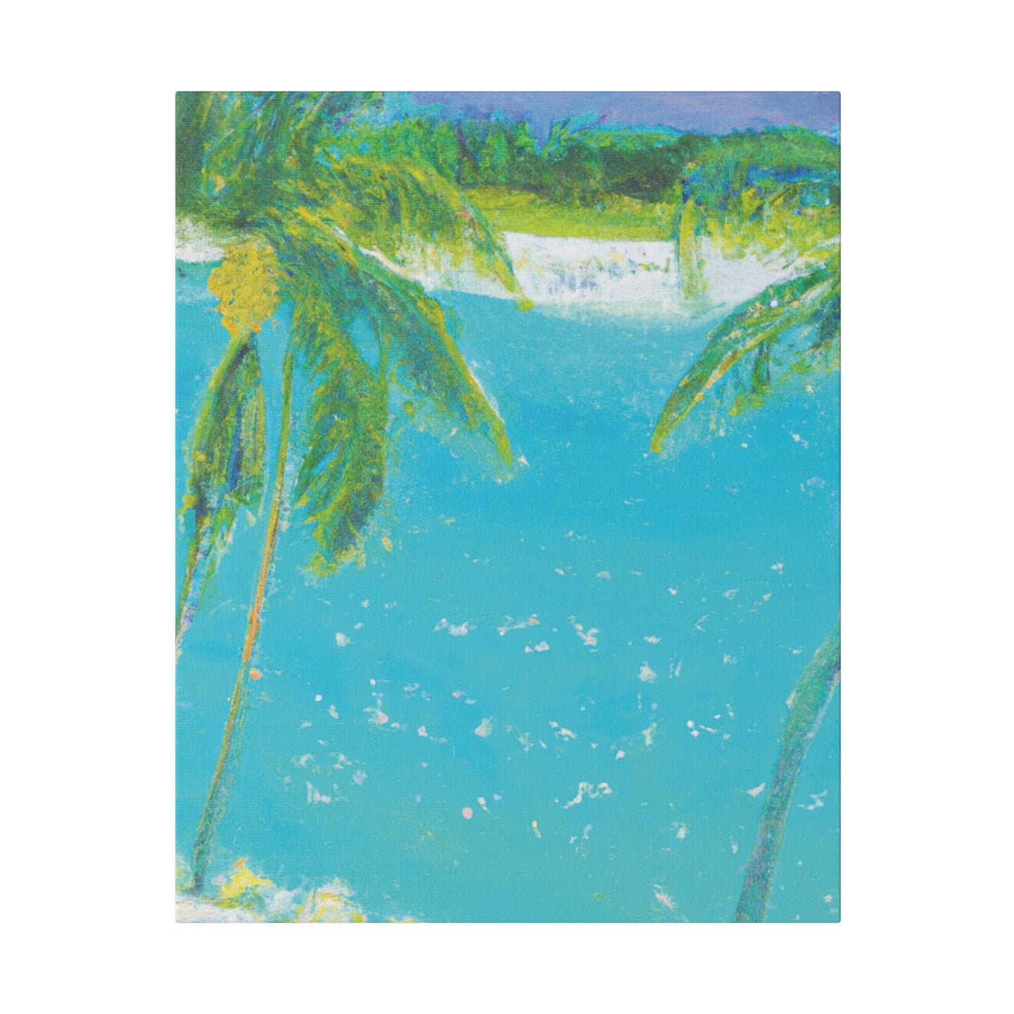 8563Y - Bahamas Ocean Painting Print | Bahamas | Ocean | Beach | Poster | Home Decor | Wall Art | Canvas