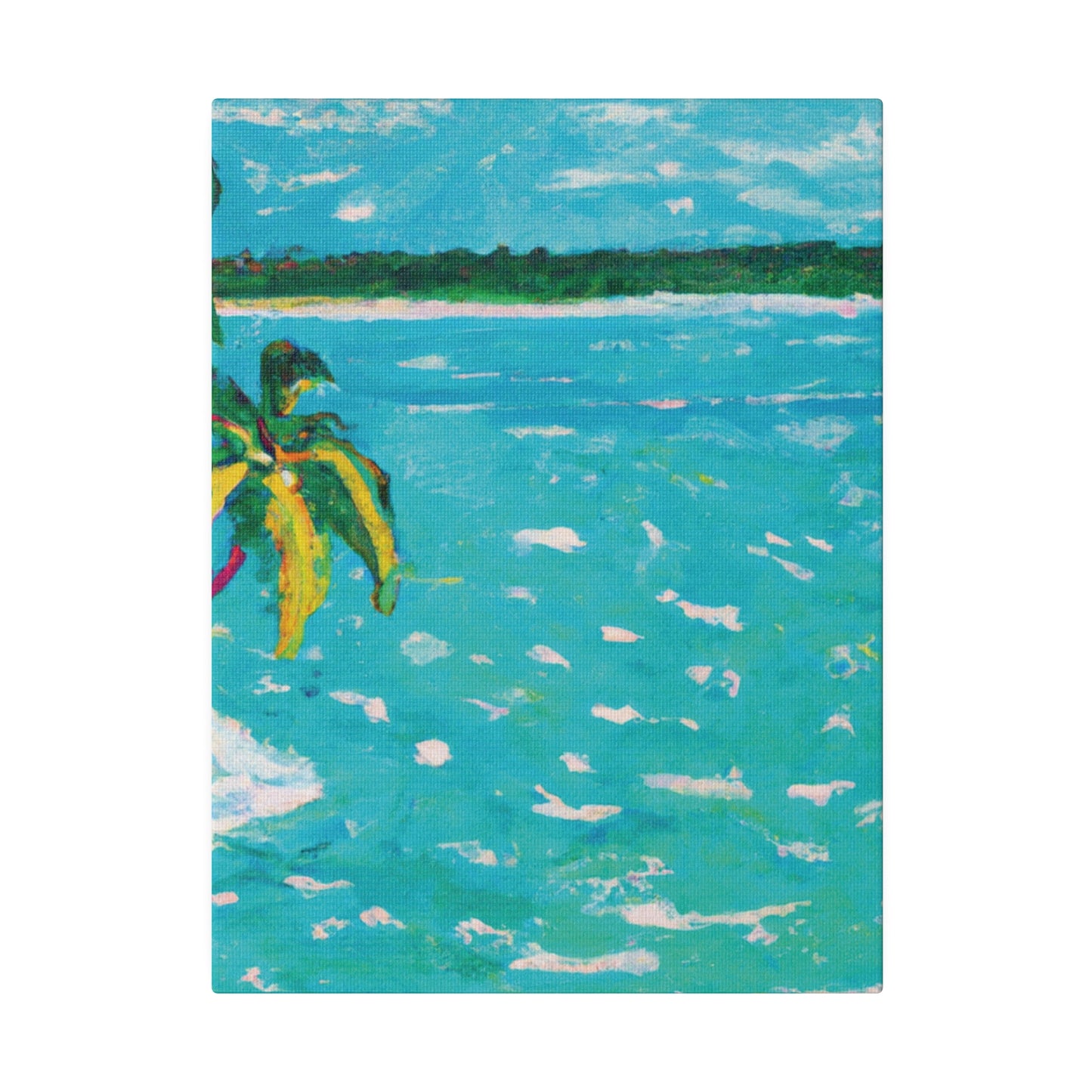 8278H - Bahamas Ocean Painting Print | Bahamas | Ocean | Beach | Poster | Home Decor | Wall Art | Canvas