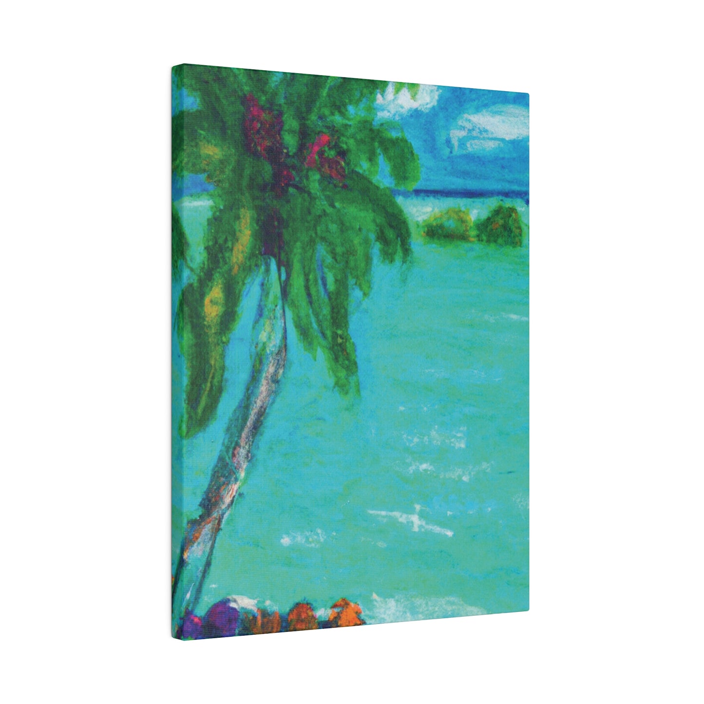 8864T - Bahamas Ocean Painting Print | Bahamas | Ocean | Beach | Poster | Home Decor | Wall Art | Canvas