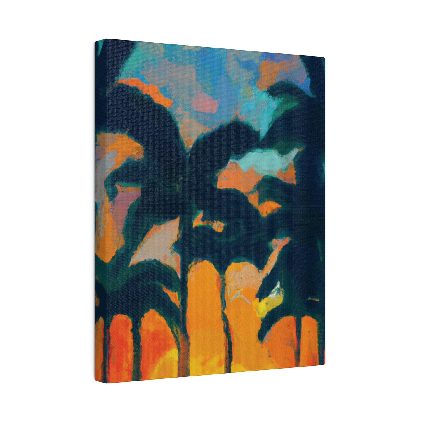 6877B - Miami Beach Sunset Painting Print | Miami | Beach | Sunset | Poster | Home Decor | Wall Art | Canvas