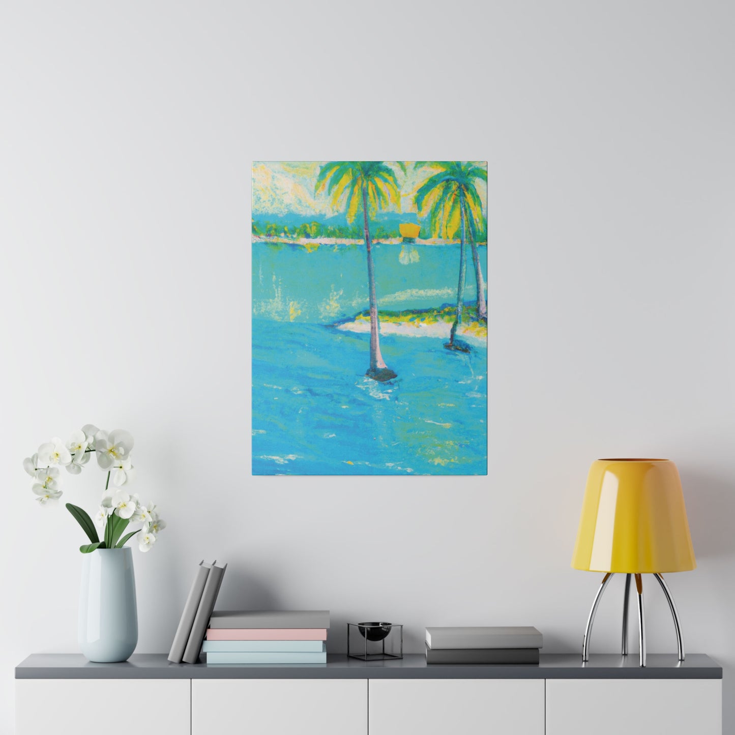 9652X - Bahamas Ocean Painting Print | Bahamas | Ocean | Beach | Poster | Home Decor | Wall Art | Canvas