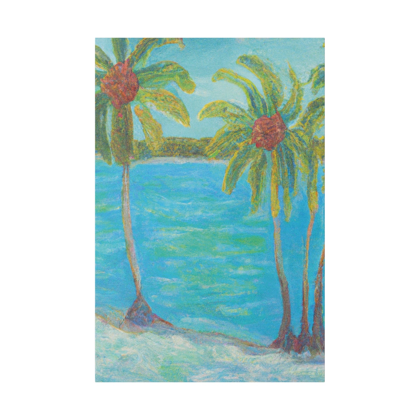 3357G - Bahamas Ocean Painting Print | Bahamas | Ocean | Beach | Poster | Home Decor | Wall Art | Canvas