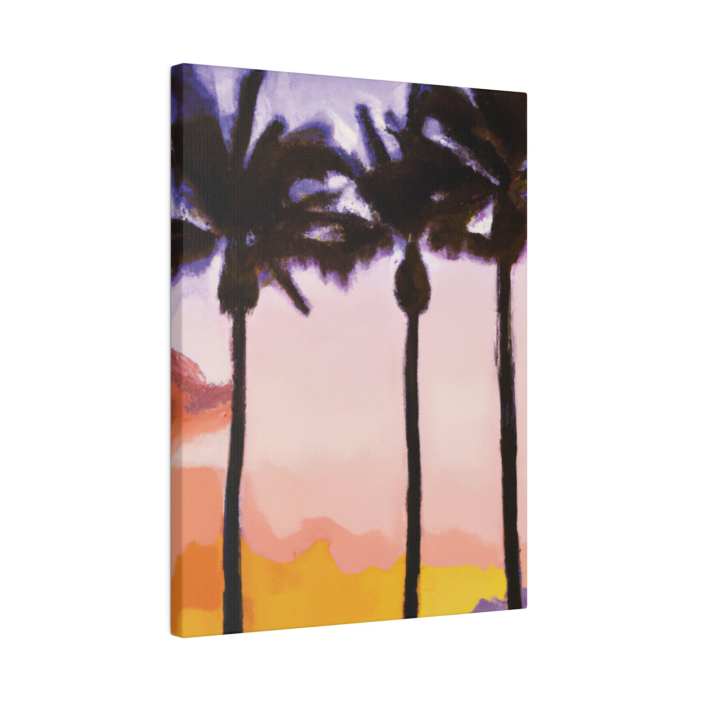 9366G - Miami Beach Sunset Painting Print | Miami | Beach | Sunset | Poster | Home Decor | Wall Art | Canvas