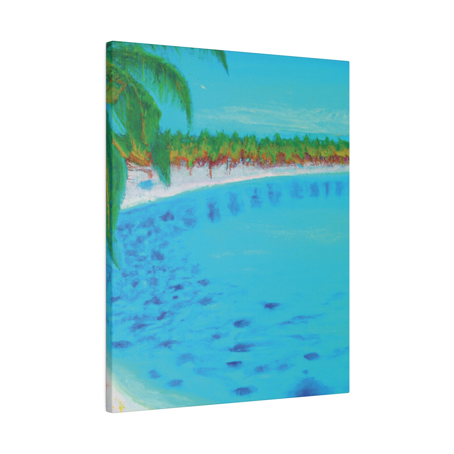 9677R - Bahamas Ocean Painting Print | Bahamas | Ocean | Beach | Poster | Home Decor | Wall Art | Canvas