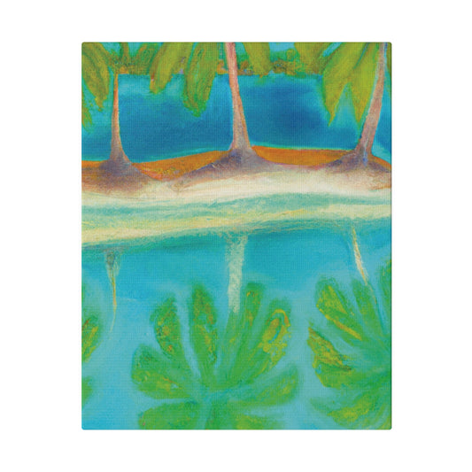 3294K - Bahamas Ocean Painting Print | Bahamas | Ocean | Beach | Poster | Home Decor | Wall Art | Canvas