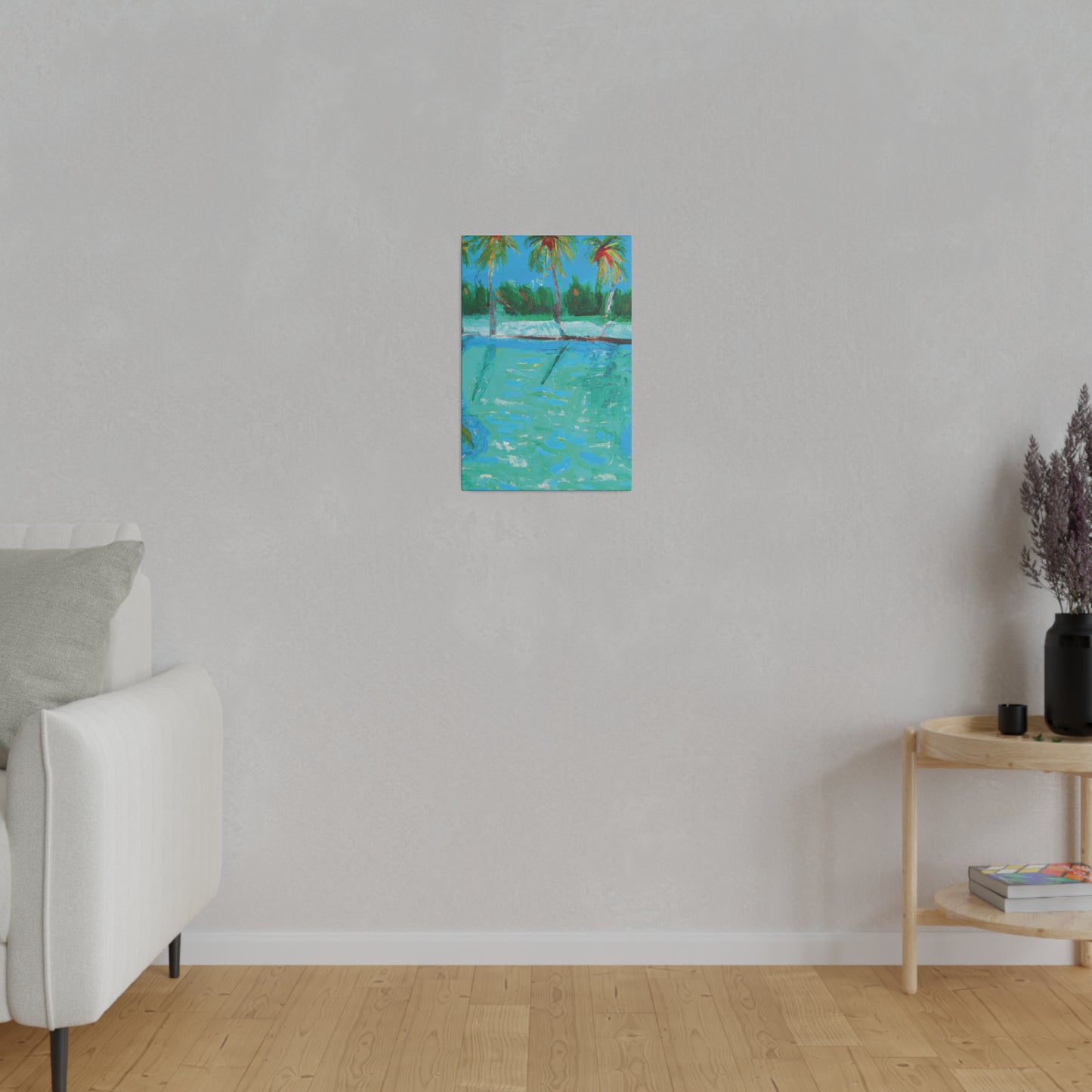 8483P - Bahamas Ocean Painting Print | Bahamas | Ocean | Beach | Poster | Home Decor | Wall Art | Canvas