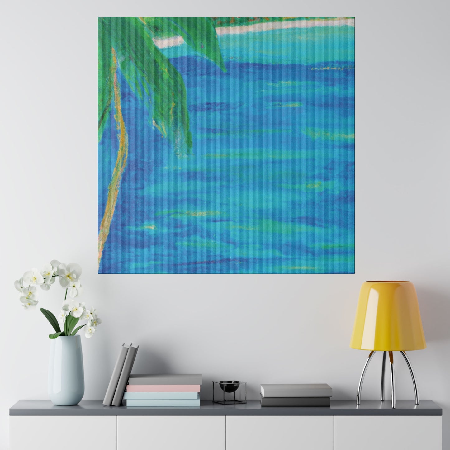 9272V - Bahamas Ocean Painting Print | Bahamas | Ocean | Beach | Poster | Home Decor | Wall Art | Canvas