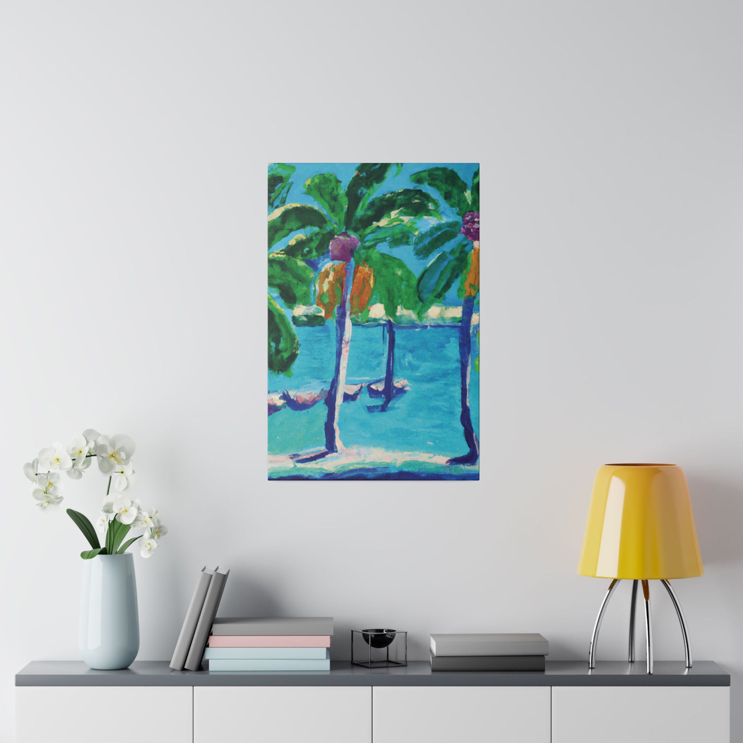 2944U - Bahamas Ocean Painting Print | Bahamas | Ocean | Beach | Poster | Home Decor | Wall Art | Canvas