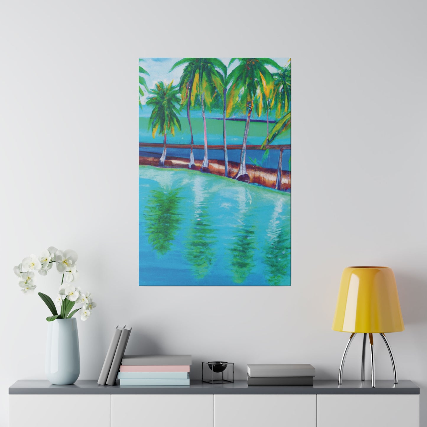 9214C - Bahamas Ocean Painting Print | Bahamas | Ocean | Beach | Poster | Home Decor | Wall Art | Canvas