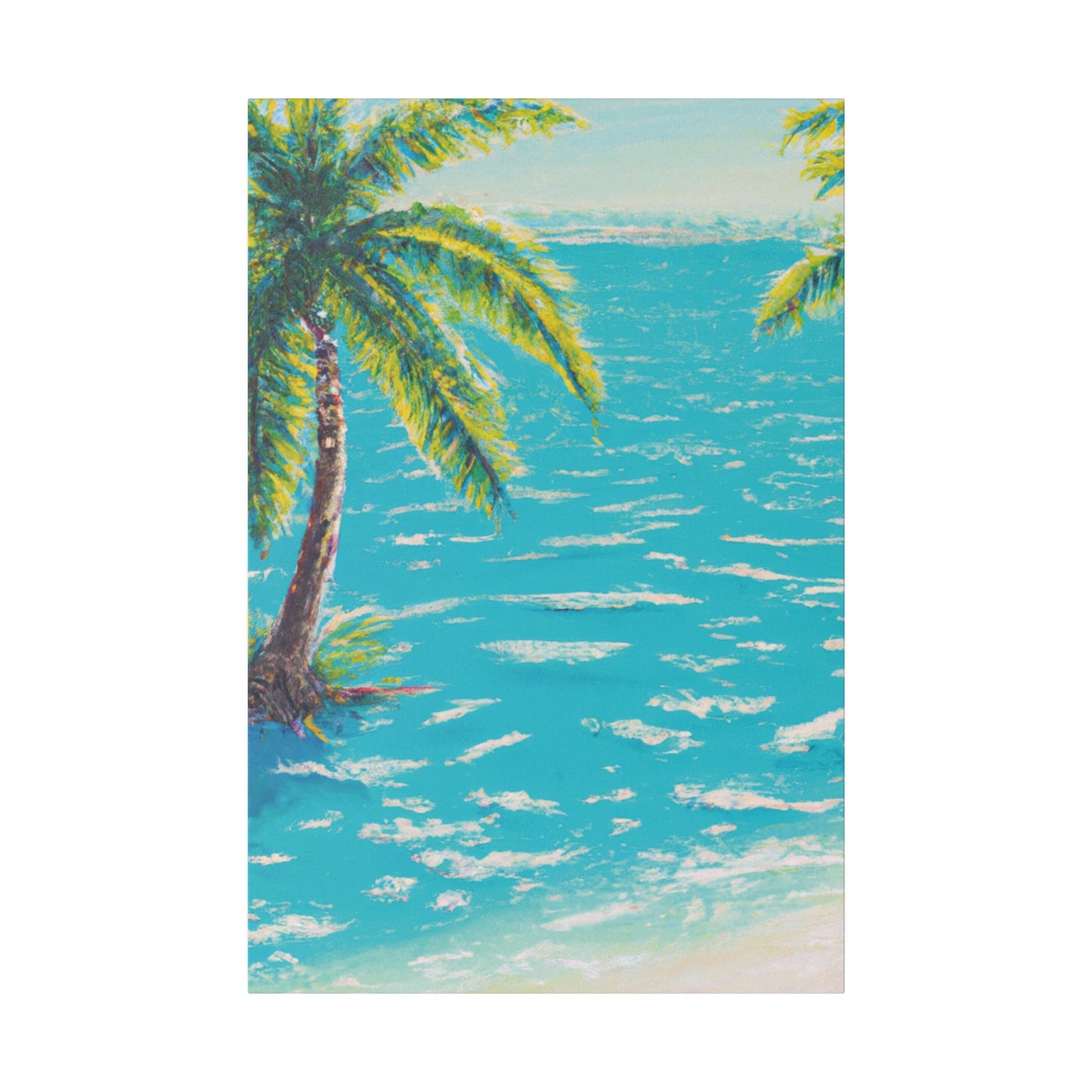 9501E - Bahamas Ocean Painting Print | Bahamas | Ocean | Beach | Poster | Home Decor | Wall Art | Canvas