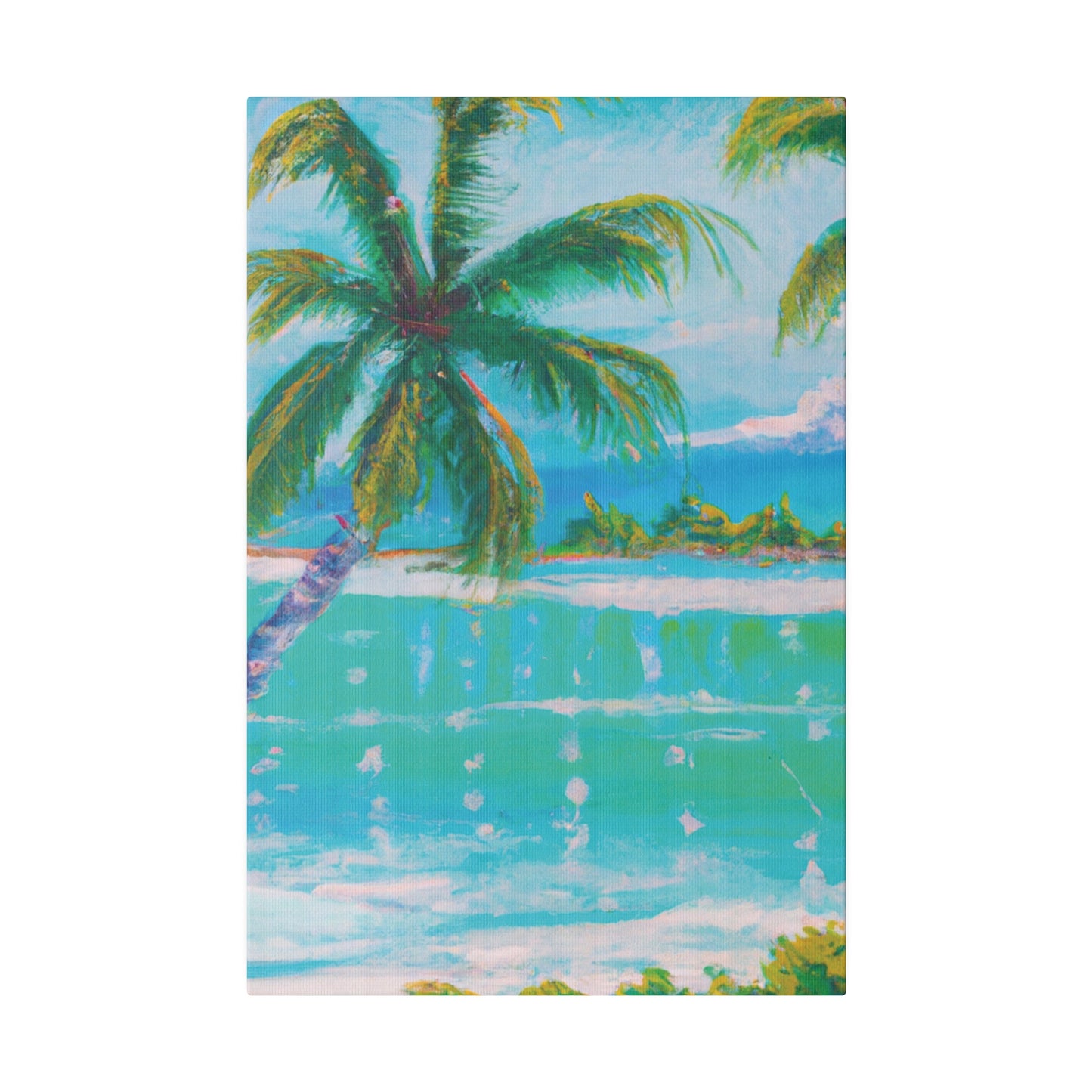 9452K - Bahamas Ocean Painting Print | Bahamas | Ocean | Beach | Poster | Home Decor | Wall Art | Canvas