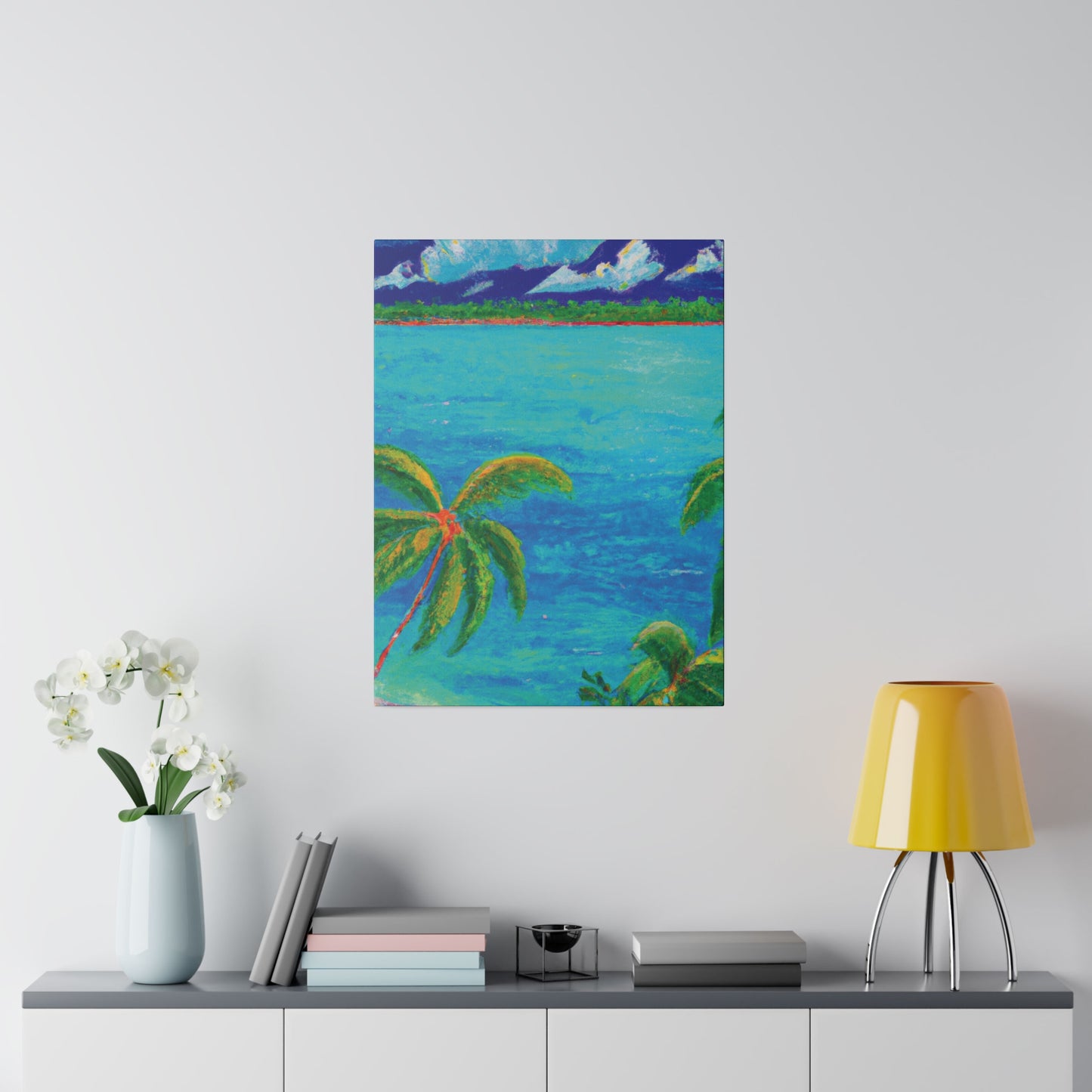 5654U - Bahamas Ocean Painting Print | Bahamas | Ocean | Beach | Poster | Home Decor | Wall Art | Canvas